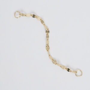 Chain para piercing en Oro Sólido 14K de 42 mm