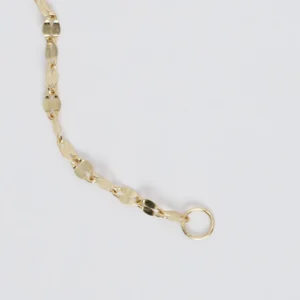 Chain para piercing en Oro Sólido 14K de 42 mm