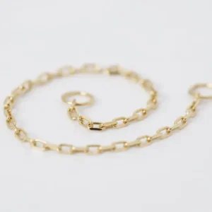 Chain en Oro Sólido 14K, disponible en 28 mm, 32 mm y 56 mm