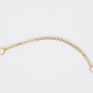 Chain en Oro Sólido 14K, disponible en 25 mm, 32 mm y 38 mm.
