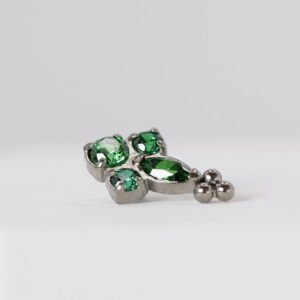 Labret Equinox de titanio para piercing