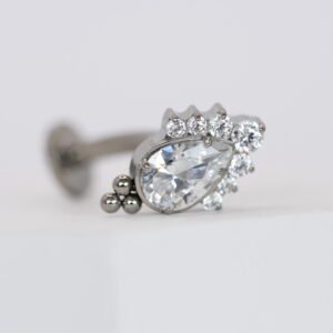 Piercing Navel Flotante – Titanio